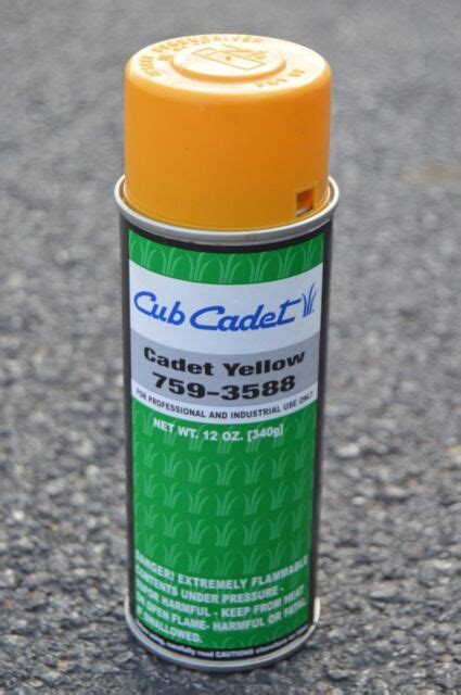 Cub Cadet Yellow Paint Color - Paint Color Ideas