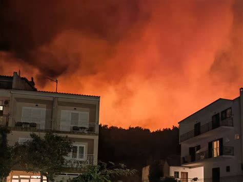 Dramati Ne Slike Po Ar Kod Tu Epa Izazvao P Elar Vatra Se Iri Prema