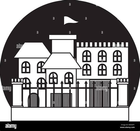 Medieval castle design Stock Vector Image & Art - Alamy