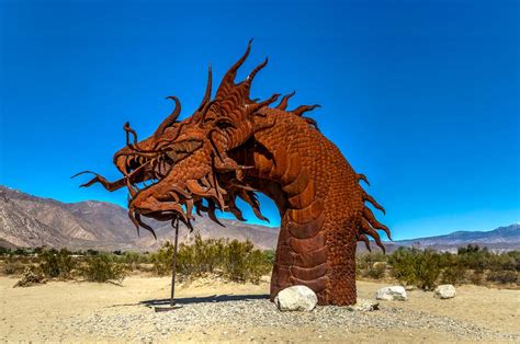 Metal Art Sculptures of Borrego Springs, California | Womo-Abenteuer