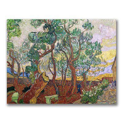 Vault W Artwork The Garden Of St Paul By Vincent Van Gogh Print On