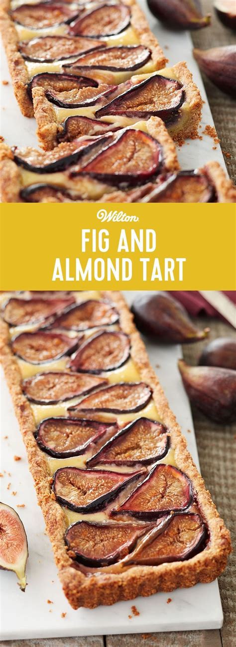 Fig And Almond Tart Recipes A Tart Made With An Almond Crust And