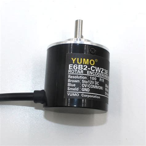 Yumo E6b2 Cwz3e 100PPR 5V 12V DC Shaft Incremental Rotary Encoder