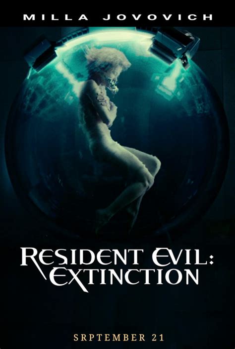 Resident Evil Extinction Movie Poster