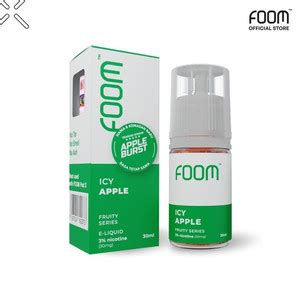 Jual Liquid Foom Icy Apple Salt Nic 30ML By Foom Lab Apple Burst Icy