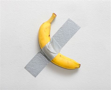 Maurizio Cattelans Viral Banana Artwork ‘comedian Could Now Be Worth