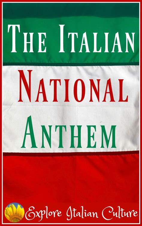 The Italian national anthem: know before you go! in 2024 | National ...