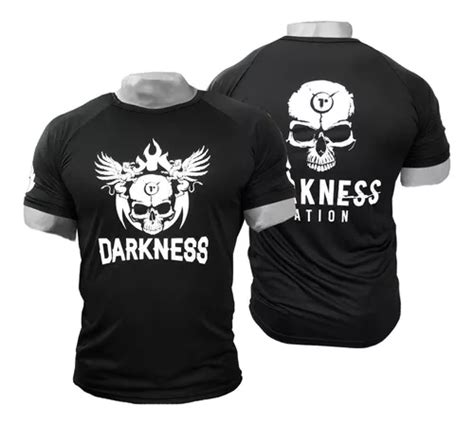 Camiseta Treino Preta Darkness Brand O Integralmedica Parcelamento