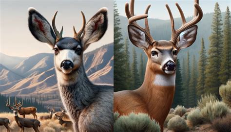 Mule Deer Vs Whitetail Deer Ultimate Comparison Guide