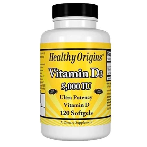 Combo Un Vitamina D Ui Softgels Healthy Origins