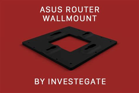 Asus Router Wall Mount Ceiling Mount Bracket Gt Ax Rt Ac Rog