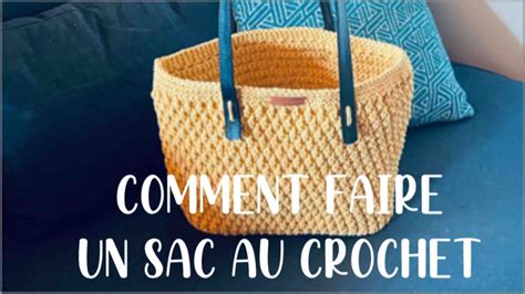 Comment Faire Un Sac Au Crochet Youtube