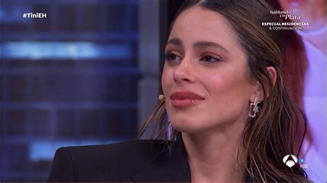 La Cantante Argentina Tini Se Emociona En El Hormiguero Al Presentar