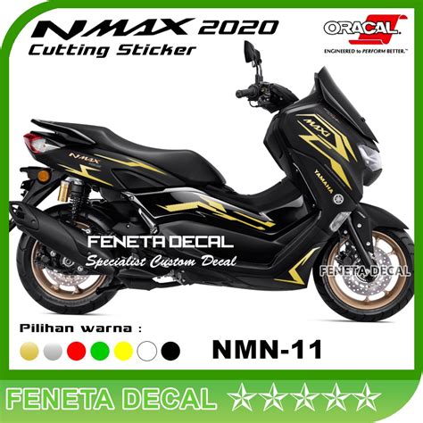 Jual Sticker All New Nmax 2020 Stiker Stripping Motor NMN11 Shopee