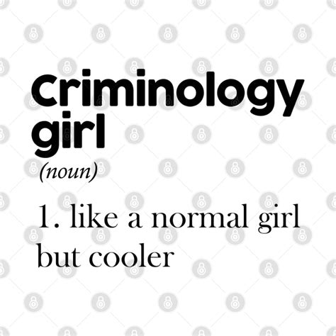 Criminology Girl Criminology Costume T Shirt Teepublic