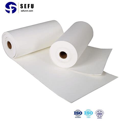 Refractory Thermal Insulation 1mm Thickness Ceramic Fiber Paper For Kilns Furnace Stove Oven