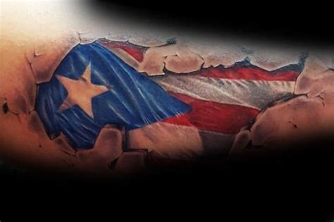 mexican and puerto rican flag tattoo - artvanlansingmi