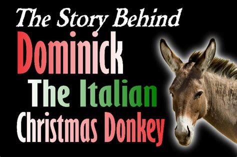 The Story Behind Dominick The Italian Christmas Donkey | WLIF 101.9