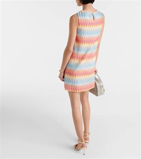 Zig Zag Minidress In Multicoloured Missoni Mytheresa