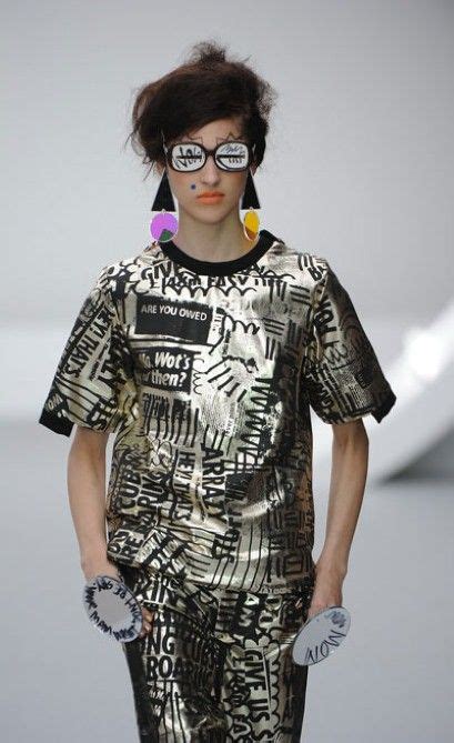 Eyewear Produced By General Eyewear For Louise Grey SS13 Runway Show