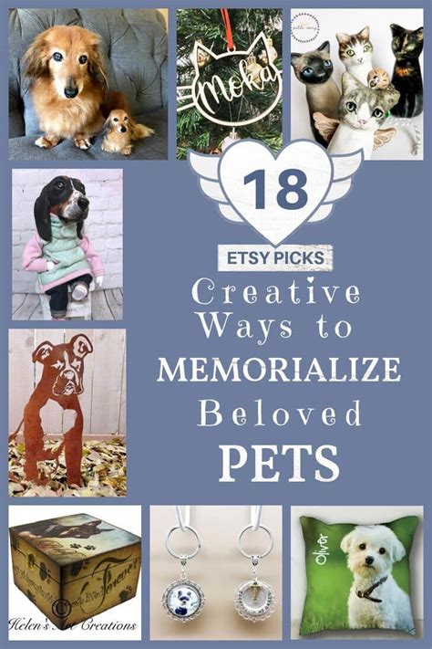 Sweet Ways To Memorialize Beloved Pets