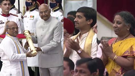 Garikapati Narasimha Rao Garu Received Padma Shri Award By President