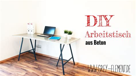 Einen Tisch Aus Beton Selber Machen Diy Meine Diy Projekte Mit