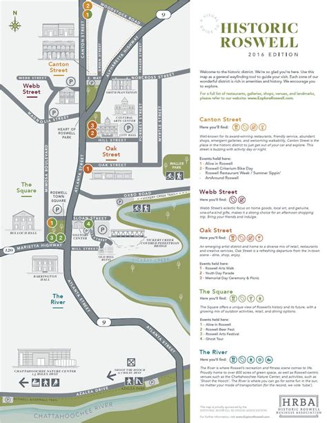 Historic Roswell Map