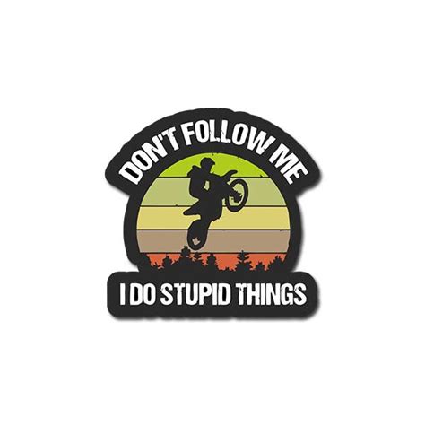 Buy Dont Follow Me Sticker Online Car And Adventure Sticker