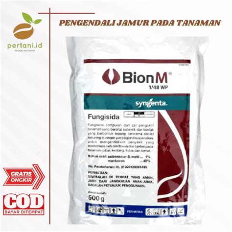 Jual Fungisida Bion M Gr Pengendali Jamur Pada Tanaman Shopee