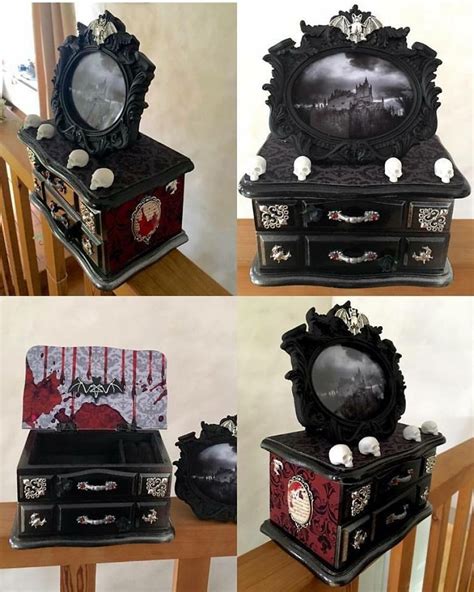 I Make Custom Gothic And Fantasy Jewellery Boxes Jewelry Box Diy