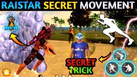 Raistar Movement Speed Trick🔥 How To Increase Movement Speed In Free