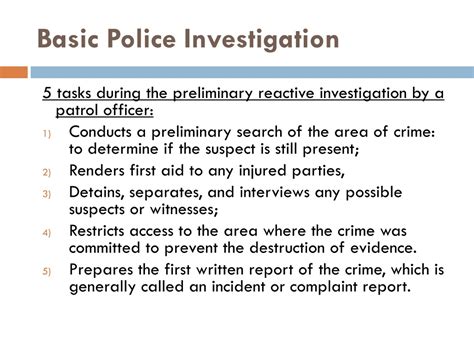 Ppt Introduction To Investigation Powerpoint Presentation Free