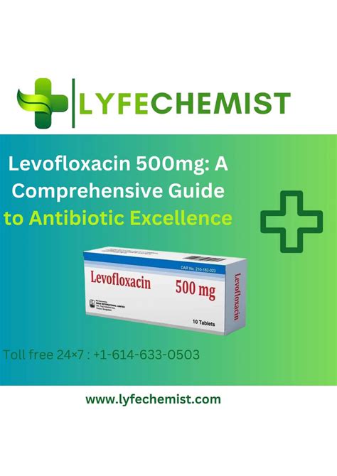 Levofloxacin 500mg A Comprehensive Guide To Antibiotic Excellence PDF