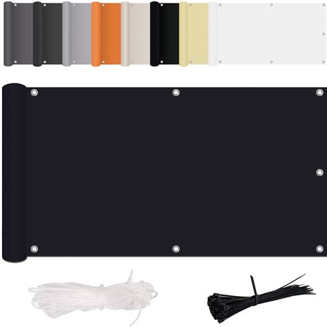 Stiwee Garden supplies Balcony Privacy Screen Balcony Privacy Screen