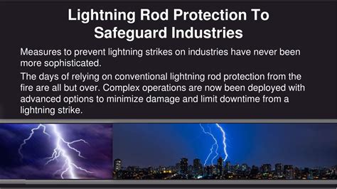 Ppt Lightning Rod Protection To Safeguard Industries Powerpoint