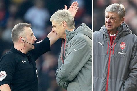 Arsene Wenger Faces Two Match Ban After Calling Ref Jon Moss A Cheat