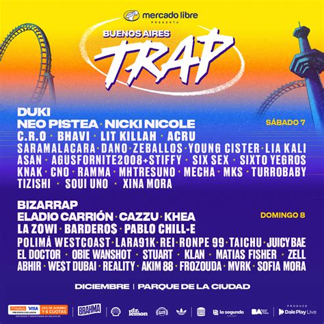 BIllboard Buenos Aires Trap anuncia el lineup por día de su próxima