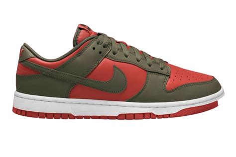 Nike Dunk Low Mystic Red Dv Release Date Where To Buy