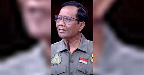 Saat Mahfud Md Bicara Soal Pemimpin Mulia Hingga Singgung Sampah Politik