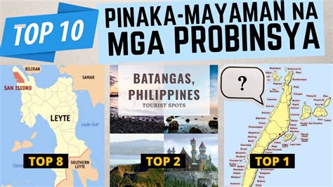 💰 Top 10 Pinaka Mayaman Na Probinsya Sa Pilipinas Richest Provinces