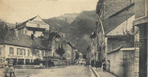 dhier et d aujourdhui Nantua La rue Paul Painlevé