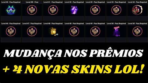 Tudo Revelado Novas Skins Pr Mios Da Trilha Do Passe Emp Reos Msi