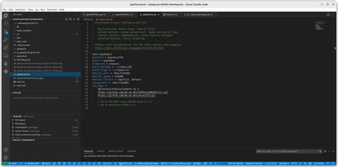 No build option for ESP-Arduino project - PlatformIO IDE - PlatformIO ...