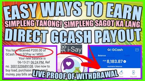 IPSOS I SAY KUMITA AKO NG LIBRENG 200 GCASH PAYOUT DIRECTLY EARN