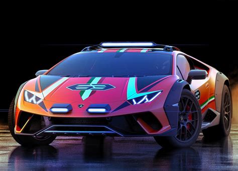 Lamborghini Hurac N Sterrato Concept Mostra Um Modelo Mais Musculoso E