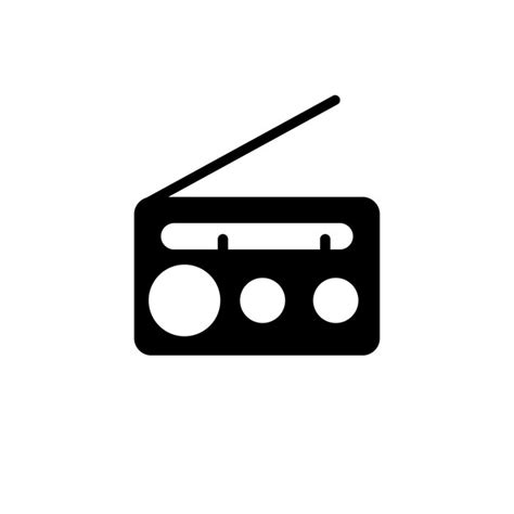 Premium Vector Radio Icon Vector Design Template