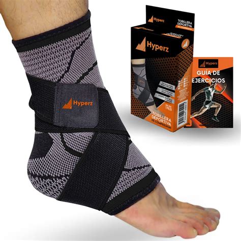 Amazon.com: Hyperz - Ankle Brace Adjustable Compression , Orthopedic Sport Ankle Support for ...