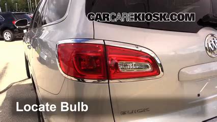 Tail Light Replacement On 2014 Buick Enclave 3 6L V6