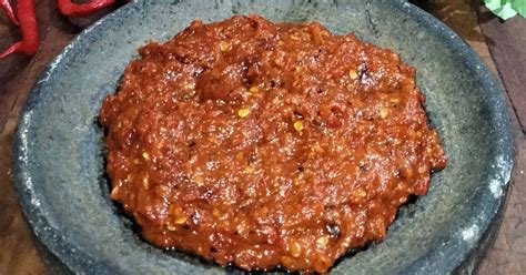 Resep Sambal Terasi Pedas Dan Lezat Praktis Segar Mudah Dibuat